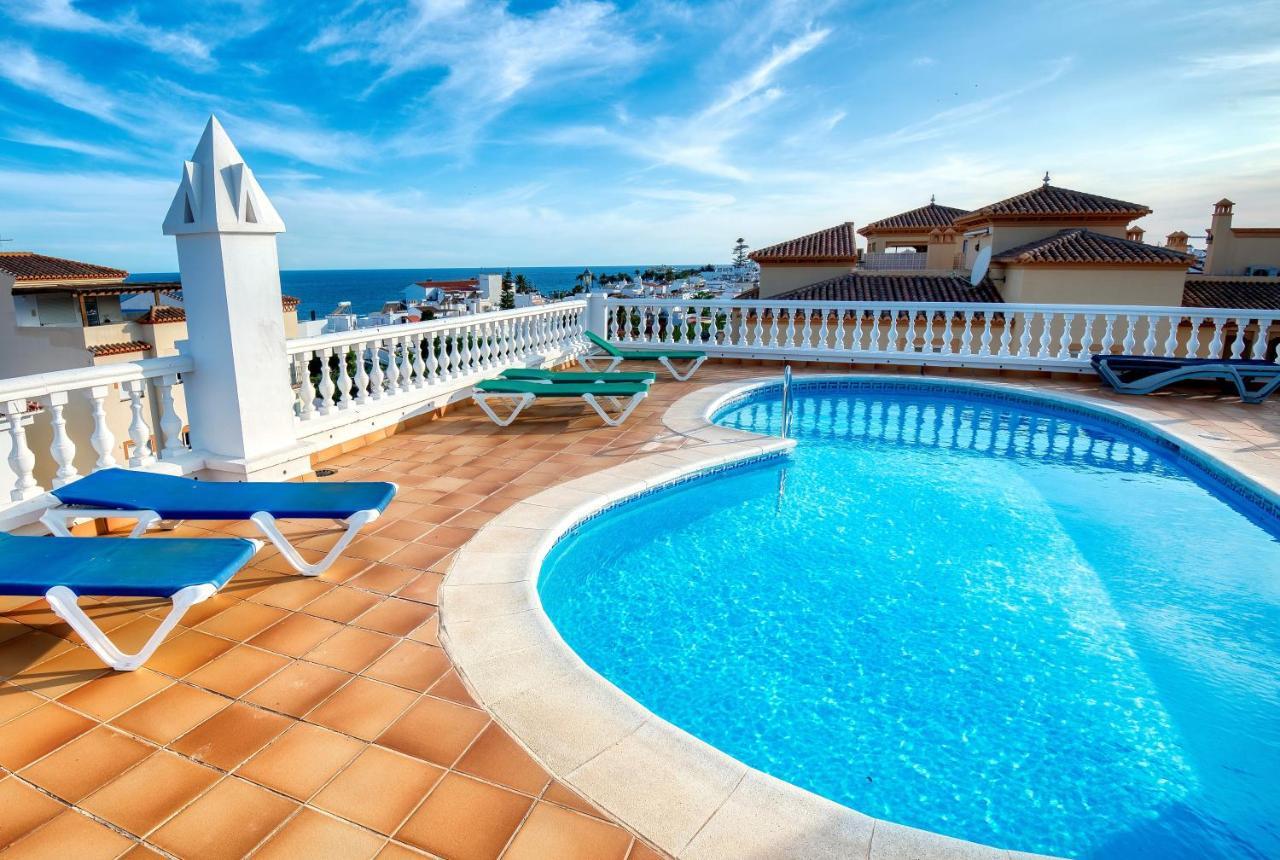 Nerja Center Apartment With Sea View Bagian luar foto