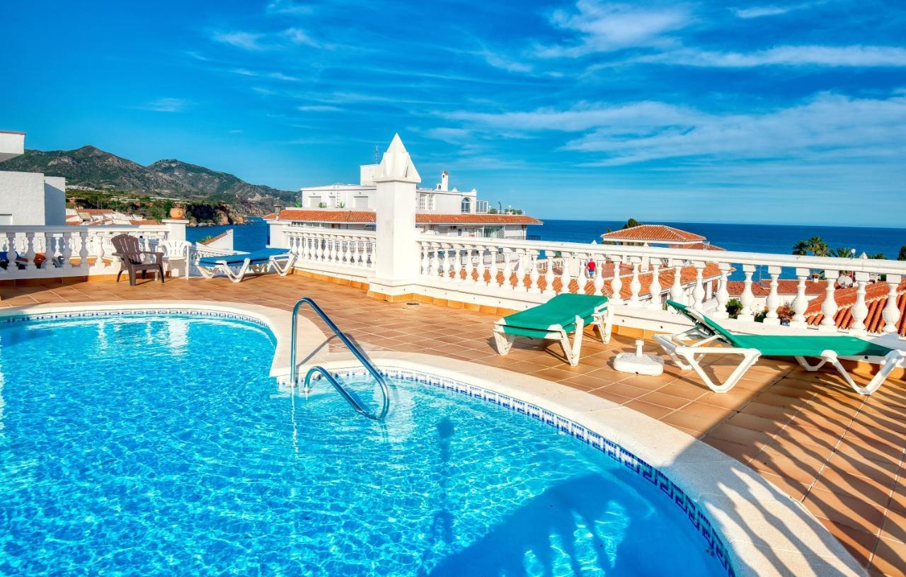 Nerja Center Apartment With Sea View Bagian luar foto