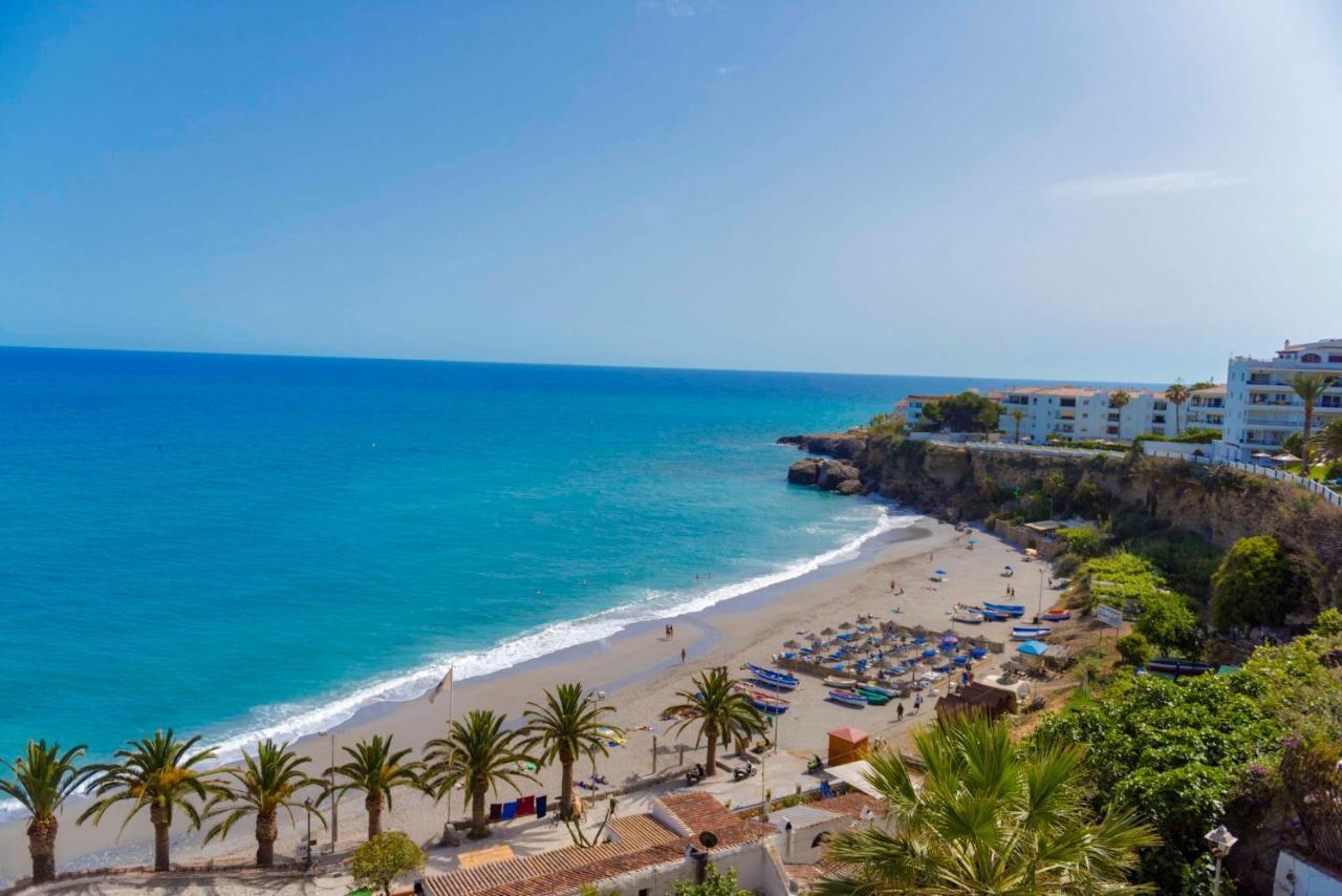 Nerja Center Apartment With Sea View Bagian luar foto